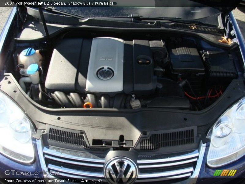 Shadow Blue / Pure Beige 2007 Volkswagen Jetta 2.5 Sedan