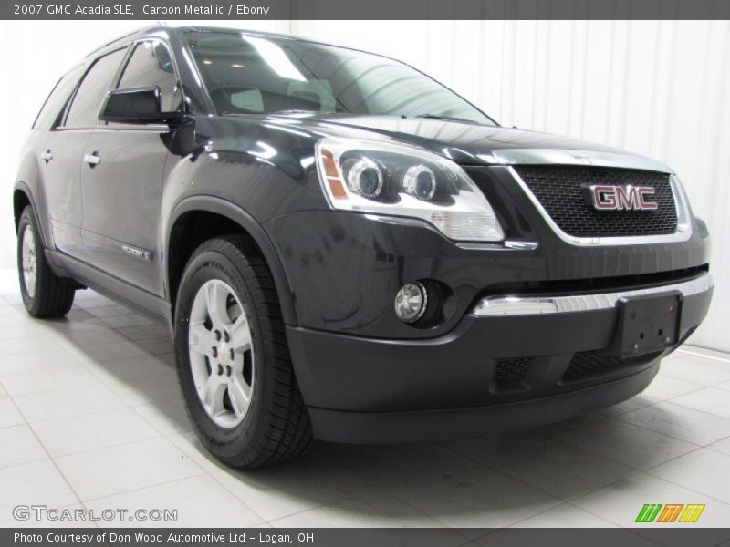 Carbon Metallic / Ebony 2007 GMC Acadia SLE