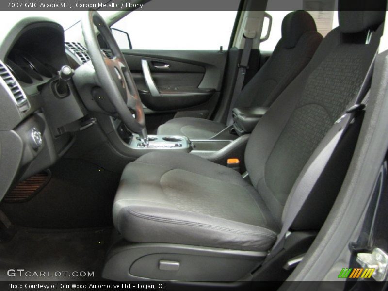 Carbon Metallic / Ebony 2007 GMC Acadia SLE