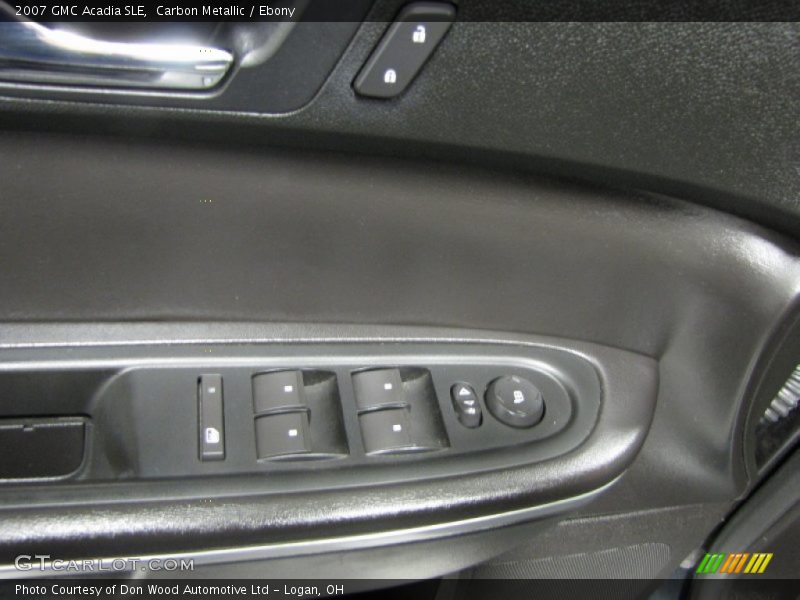 Carbon Metallic / Ebony 2007 GMC Acadia SLE