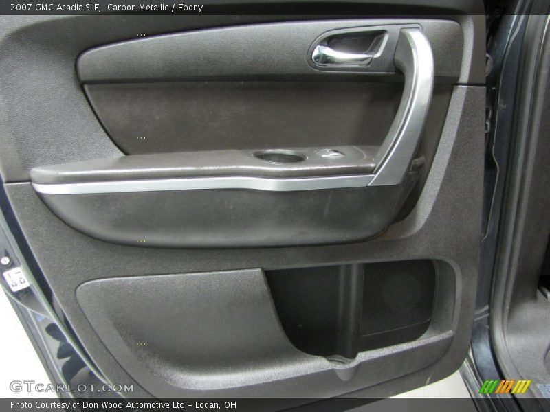Carbon Metallic / Ebony 2007 GMC Acadia SLE