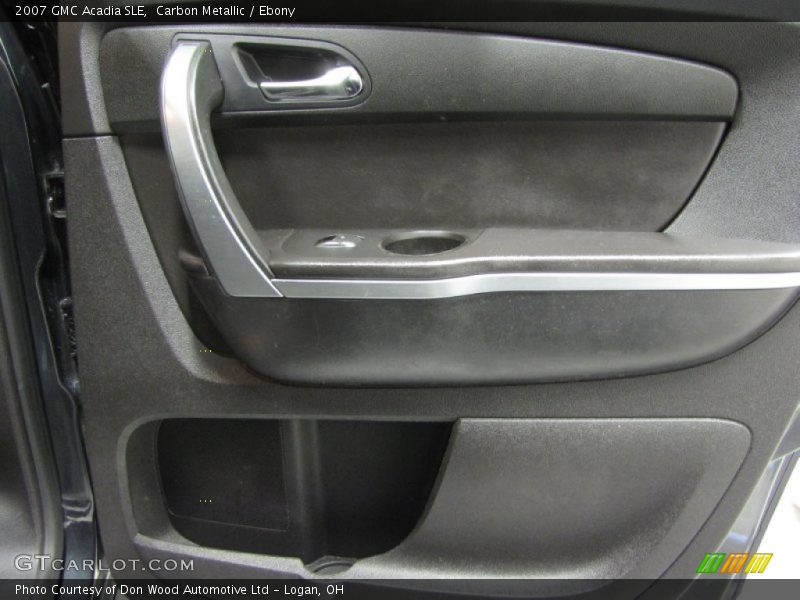 Carbon Metallic / Ebony 2007 GMC Acadia SLE