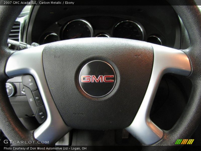 Carbon Metallic / Ebony 2007 GMC Acadia SLE