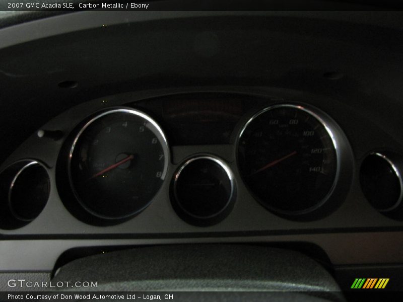 Carbon Metallic / Ebony 2007 GMC Acadia SLE