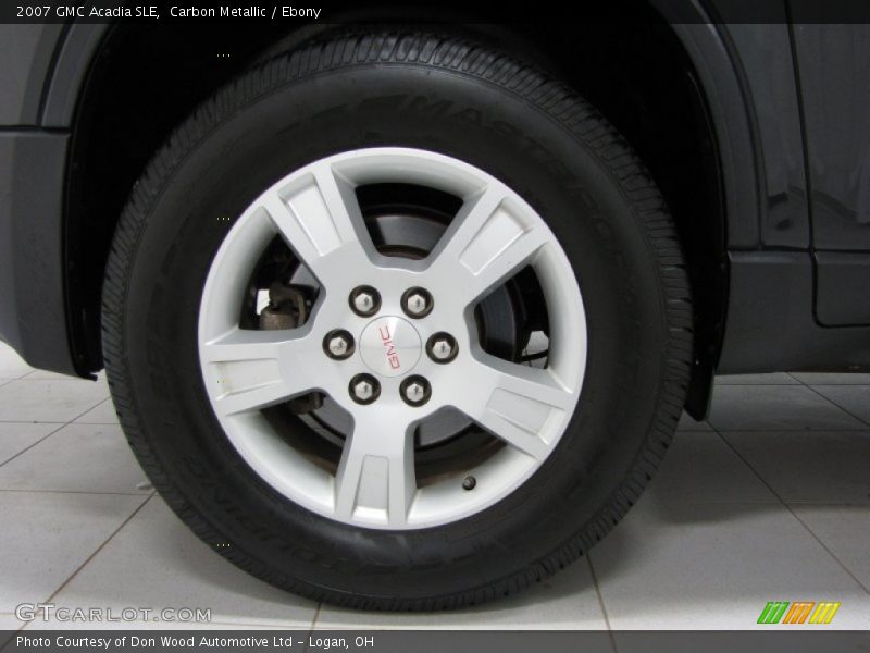 Carbon Metallic / Ebony 2007 GMC Acadia SLE