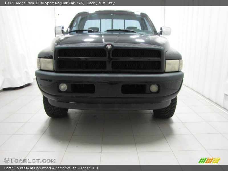 Black / Mist Gray 1997 Dodge Ram 1500 Sport Regular Cab 4x4