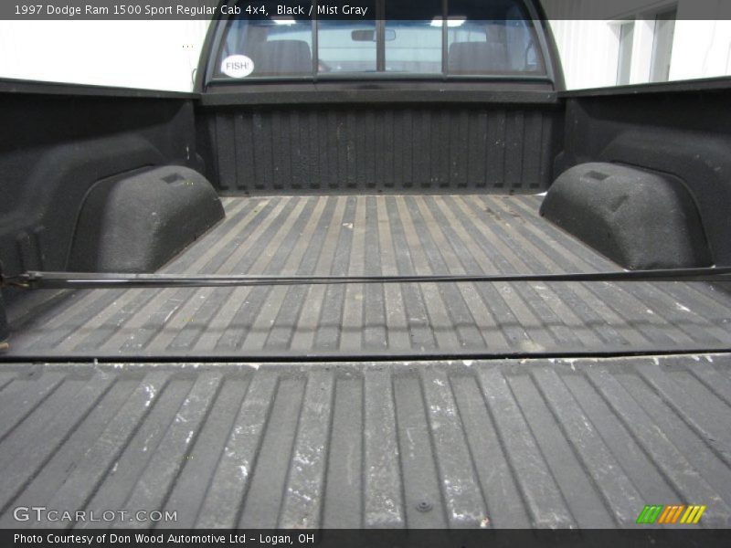 Black / Mist Gray 1997 Dodge Ram 1500 Sport Regular Cab 4x4