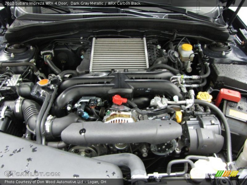  2012 Impreza WRX 4 Door Engine - 2.5 Liter Turbocharged DOHC 16-Valve AVCS Flat 4 Cylinder