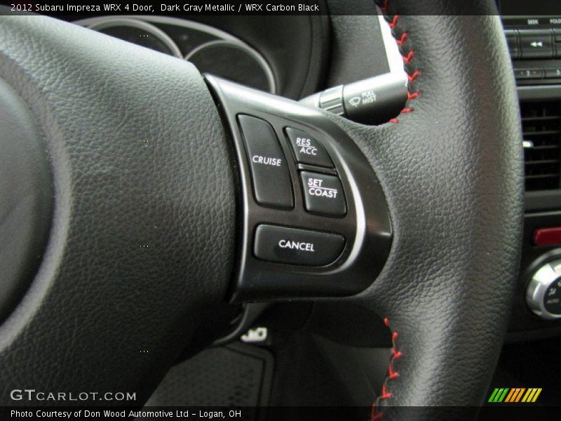 Controls of 2012 Impreza WRX 4 Door