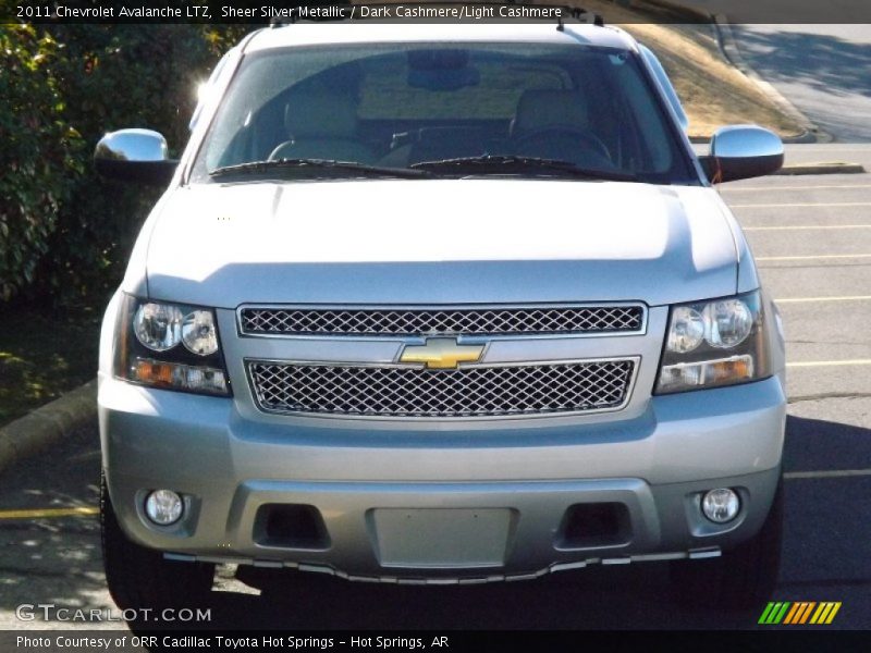 Sheer Silver Metallic / Dark Cashmere/Light Cashmere 2011 Chevrolet Avalanche LTZ