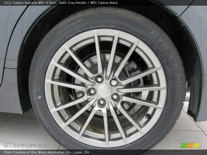  2012 Impreza WRX 4 Door Wheel