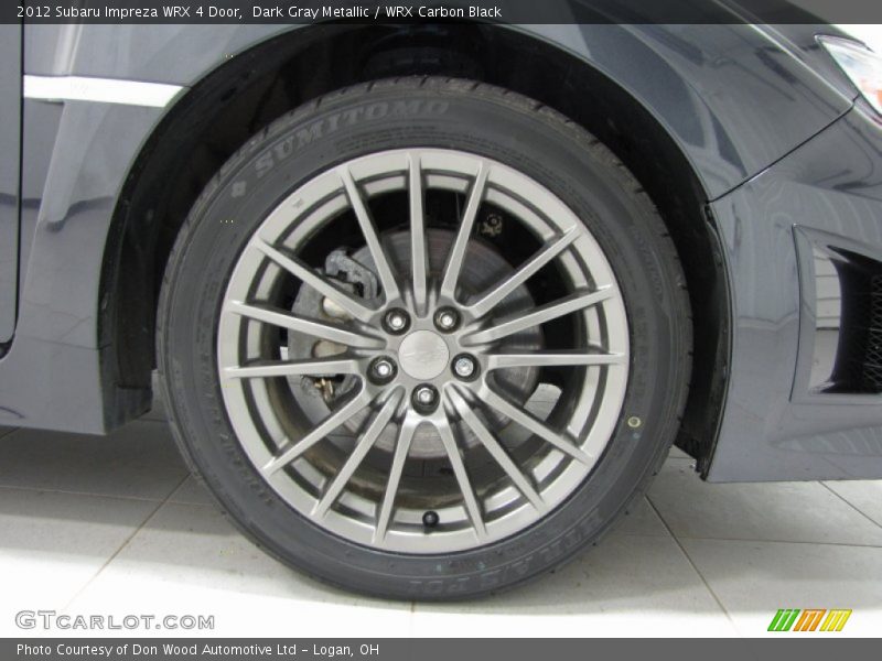  2012 Impreza WRX 4 Door Wheel