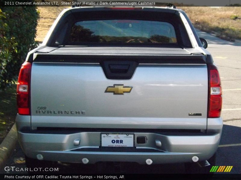 Sheer Silver Metallic / Dark Cashmere/Light Cashmere 2011 Chevrolet Avalanche LTZ