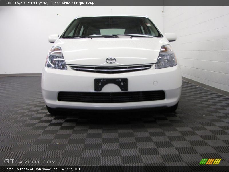Super White / Bisque Beige 2007 Toyota Prius Hybrid