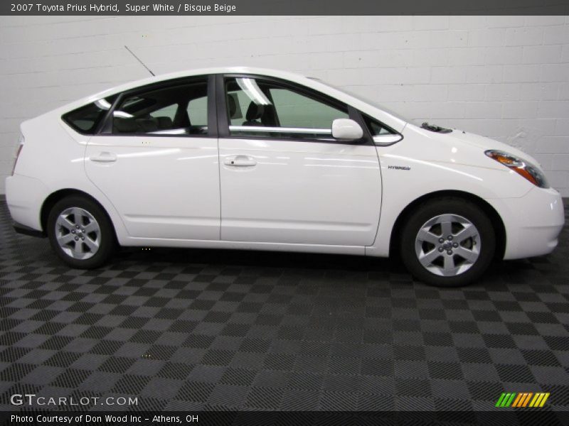 Super White / Bisque Beige 2007 Toyota Prius Hybrid