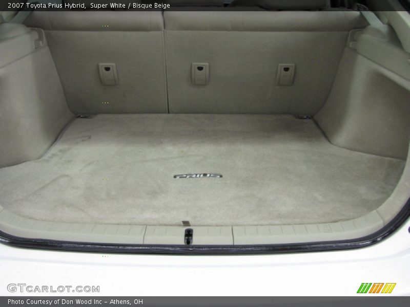 Super White / Bisque Beige 2007 Toyota Prius Hybrid