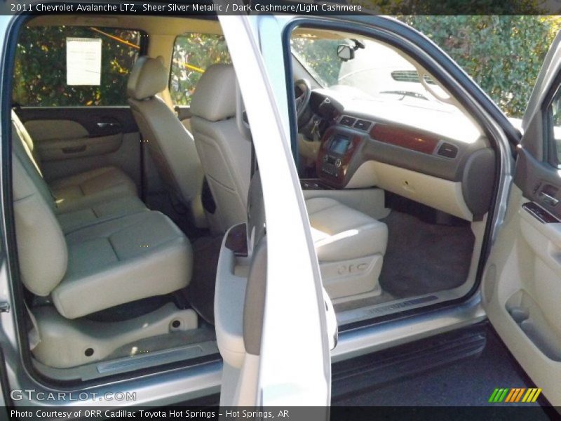 Sheer Silver Metallic / Dark Cashmere/Light Cashmere 2011 Chevrolet Avalanche LTZ
