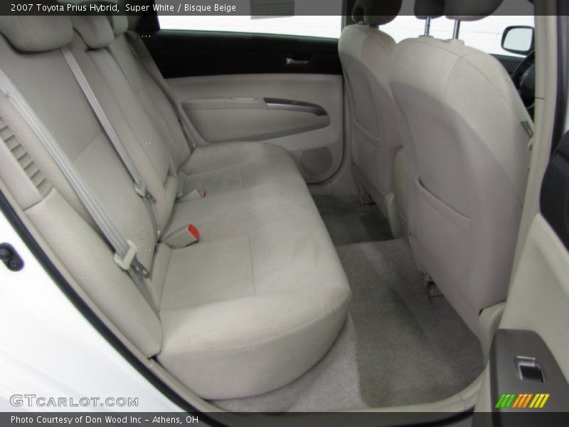 Super White / Bisque Beige 2007 Toyota Prius Hybrid