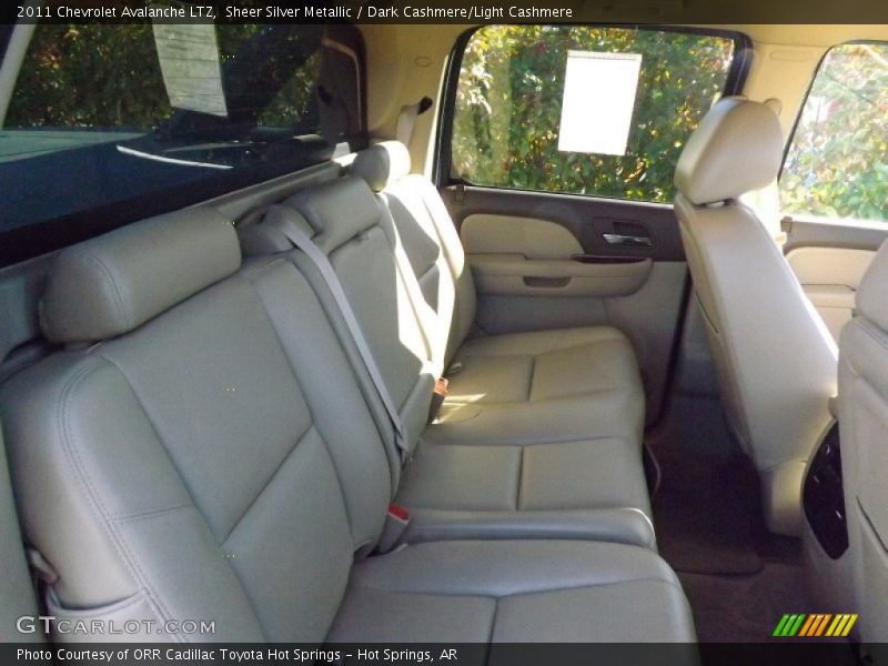 Sheer Silver Metallic / Dark Cashmere/Light Cashmere 2011 Chevrolet Avalanche LTZ