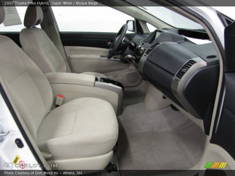 Super White / Bisque Beige 2007 Toyota Prius Hybrid