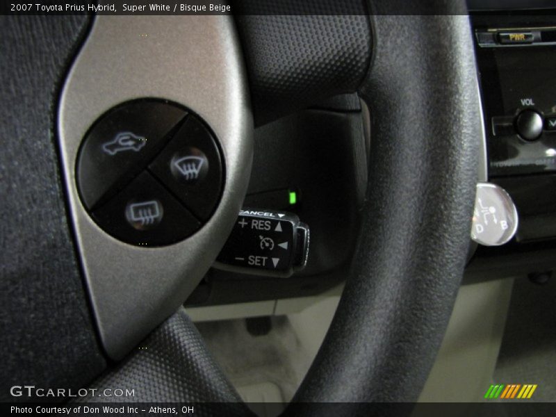 Super White / Bisque Beige 2007 Toyota Prius Hybrid