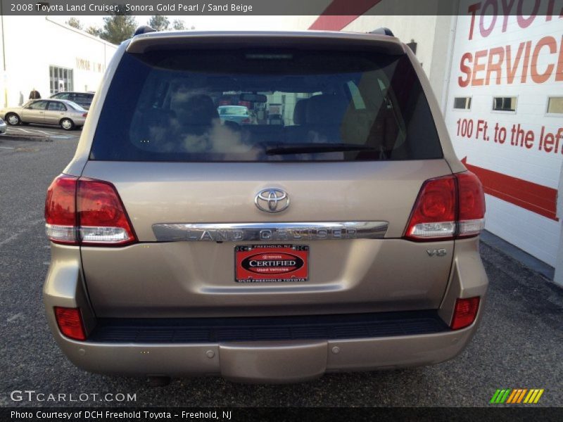 Sonora Gold Pearl / Sand Beige 2008 Toyota Land Cruiser