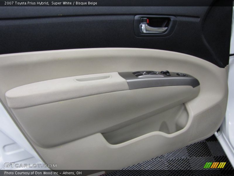 Super White / Bisque Beige 2007 Toyota Prius Hybrid
