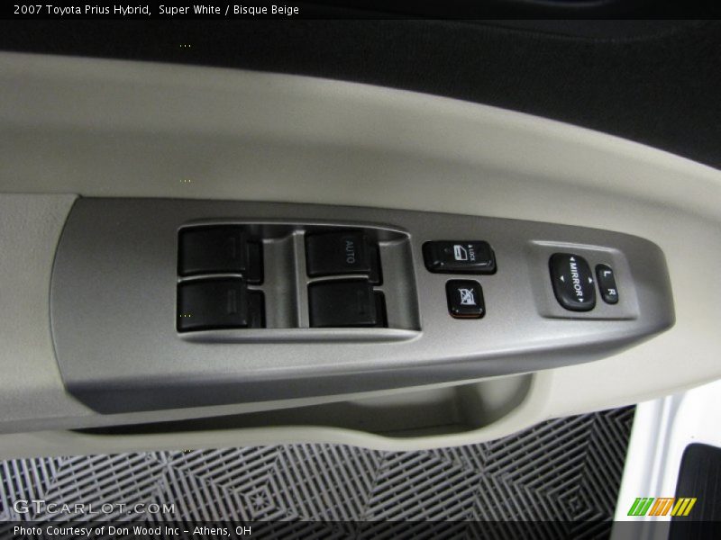 Super White / Bisque Beige 2007 Toyota Prius Hybrid