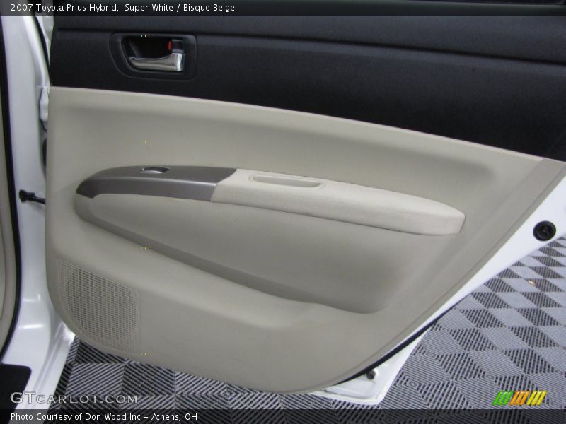 Super White / Bisque Beige 2007 Toyota Prius Hybrid