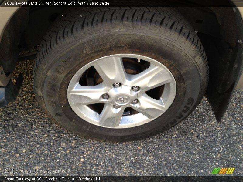 Sonora Gold Pearl / Sand Beige 2008 Toyota Land Cruiser