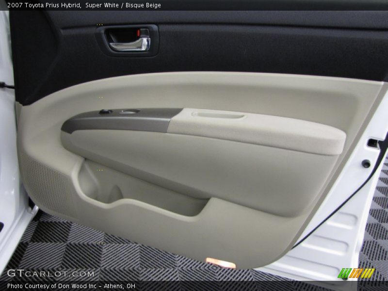 Super White / Bisque Beige 2007 Toyota Prius Hybrid