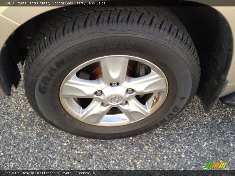 Sonora Gold Pearl / Sand Beige 2008 Toyota Land Cruiser