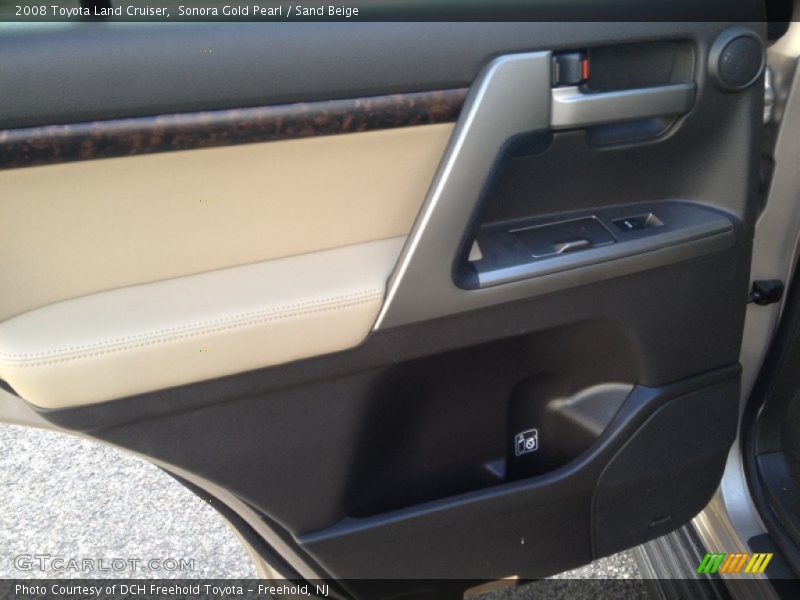 Sonora Gold Pearl / Sand Beige 2008 Toyota Land Cruiser