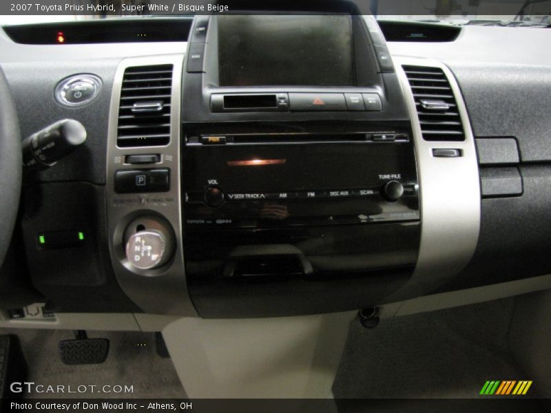 Super White / Bisque Beige 2007 Toyota Prius Hybrid