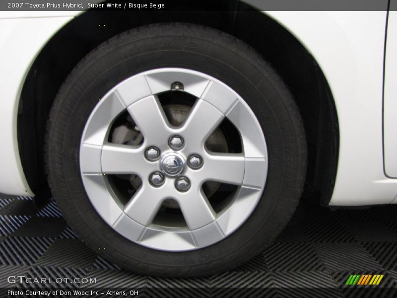Super White / Bisque Beige 2007 Toyota Prius Hybrid