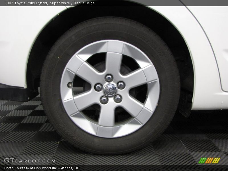 Super White / Bisque Beige 2007 Toyota Prius Hybrid
