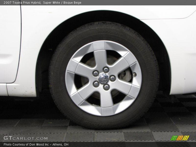 Super White / Bisque Beige 2007 Toyota Prius Hybrid