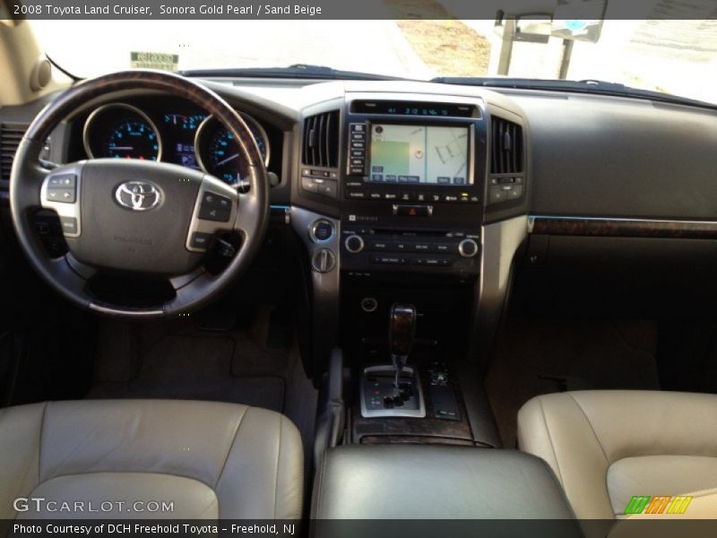 Sonora Gold Pearl / Sand Beige 2008 Toyota Land Cruiser