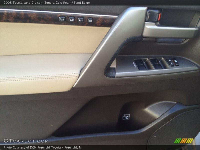 Sonora Gold Pearl / Sand Beige 2008 Toyota Land Cruiser
