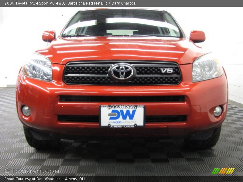 Barcelona Red Metallic / Dark Charcoal 2006 Toyota RAV4 Sport V6 4WD