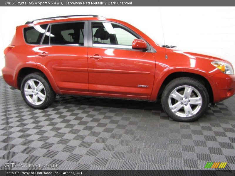 Barcelona Red Metallic / Dark Charcoal 2006 Toyota RAV4 Sport V6 4WD