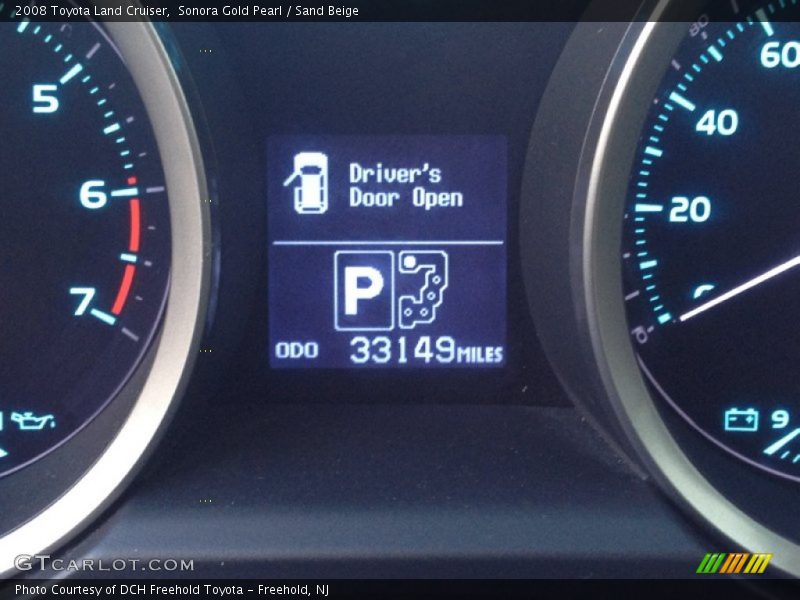 Sonora Gold Pearl / Sand Beige 2008 Toyota Land Cruiser
