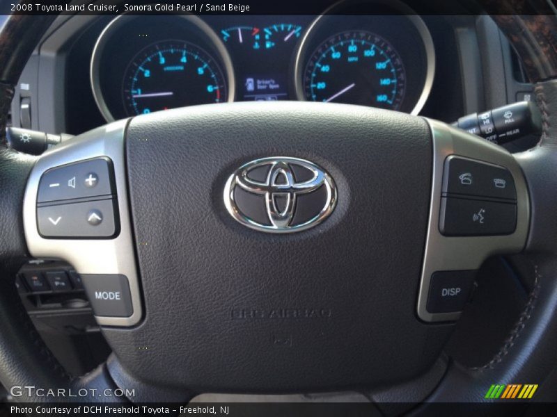 Sonora Gold Pearl / Sand Beige 2008 Toyota Land Cruiser