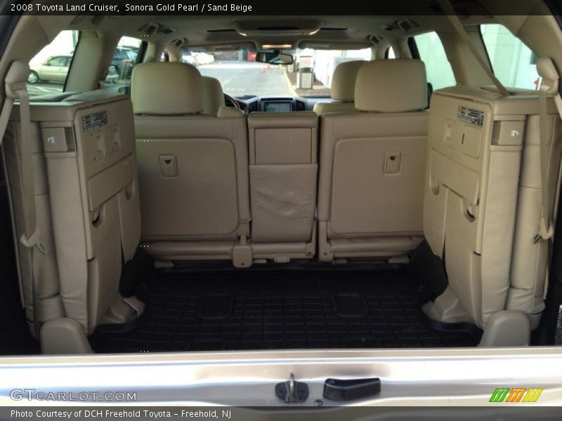 Sonora Gold Pearl / Sand Beige 2008 Toyota Land Cruiser
