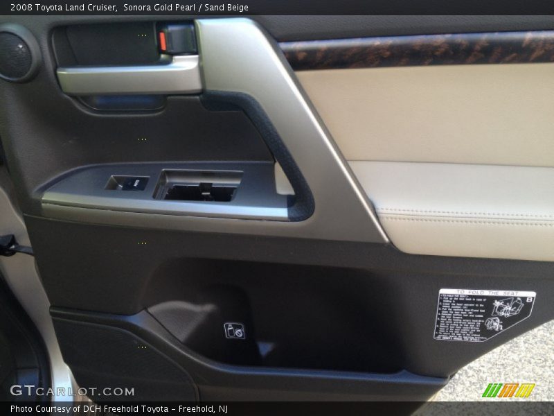 Sonora Gold Pearl / Sand Beige 2008 Toyota Land Cruiser