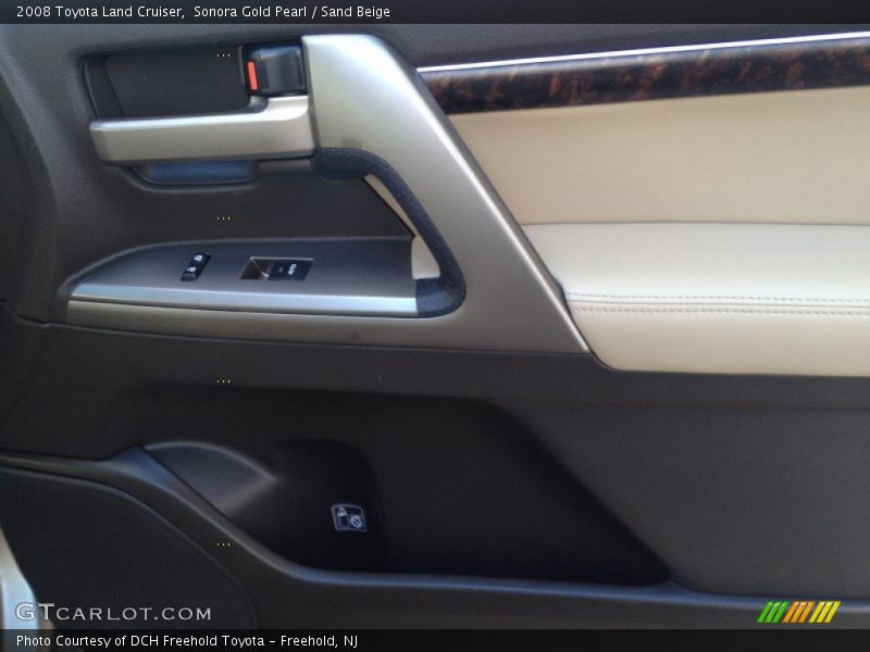 Sonora Gold Pearl / Sand Beige 2008 Toyota Land Cruiser