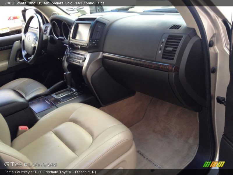 Sonora Gold Pearl / Sand Beige 2008 Toyota Land Cruiser