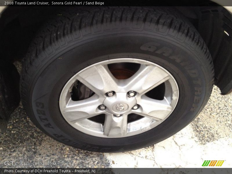 Sonora Gold Pearl / Sand Beige 2008 Toyota Land Cruiser