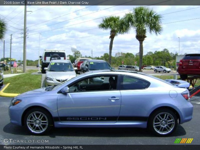 Wave Line Blue Pearl / Dark Charcoal Gray 2008 Scion tC