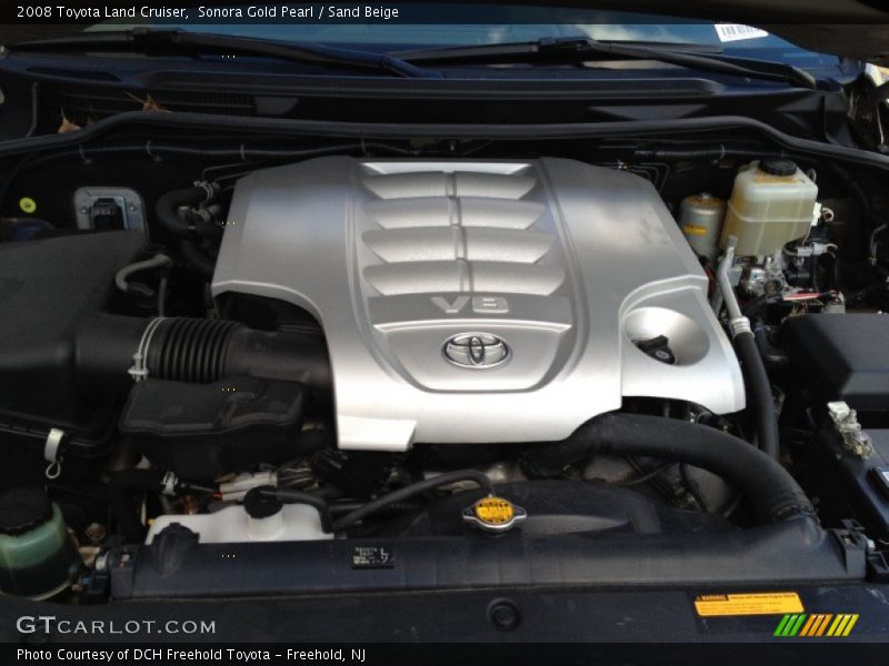 Sonora Gold Pearl / Sand Beige 2008 Toyota Land Cruiser
